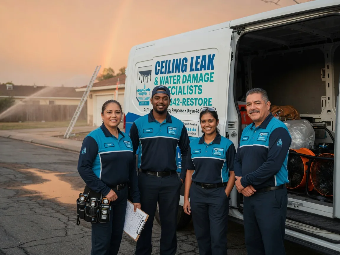 Ceiling Leak Cleanup company in Johnsonburg, NJ